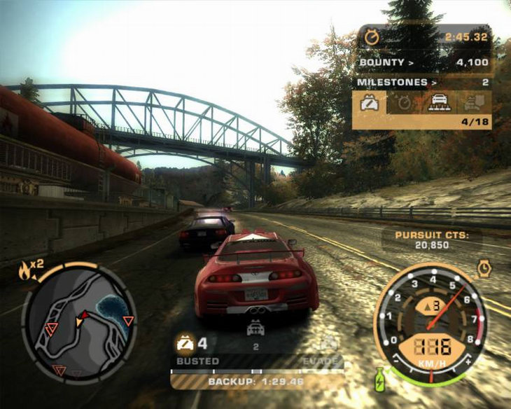 NFS Most Wanted: Скриншот №28